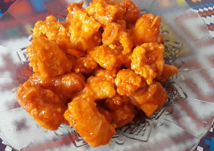 Resep Ayam pop corn saos asam pedas manis oleh Pangestika - Cookpad