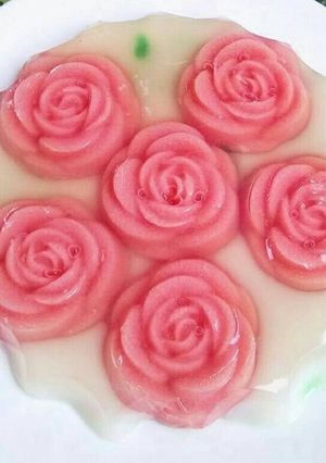 Foto resep Puding Rose Jambu Merah