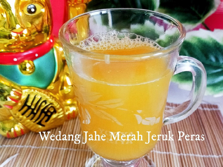 Resep: Wedang Jahe Merah Jeruk Peras Irit Anti Gagal