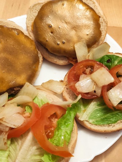 Una foto de Hamburguesas vegetales