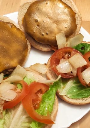 Una foto de Hamburguesas vegetales