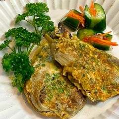 A picture of Eggplant Omelette.