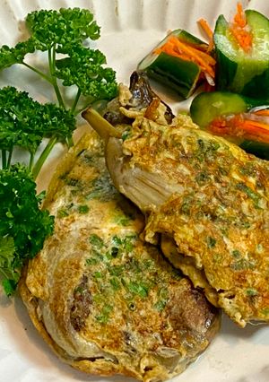 A picture of Eggplant Omelette.