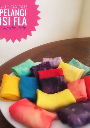 Foto resep Kue Dadar Pelangi
