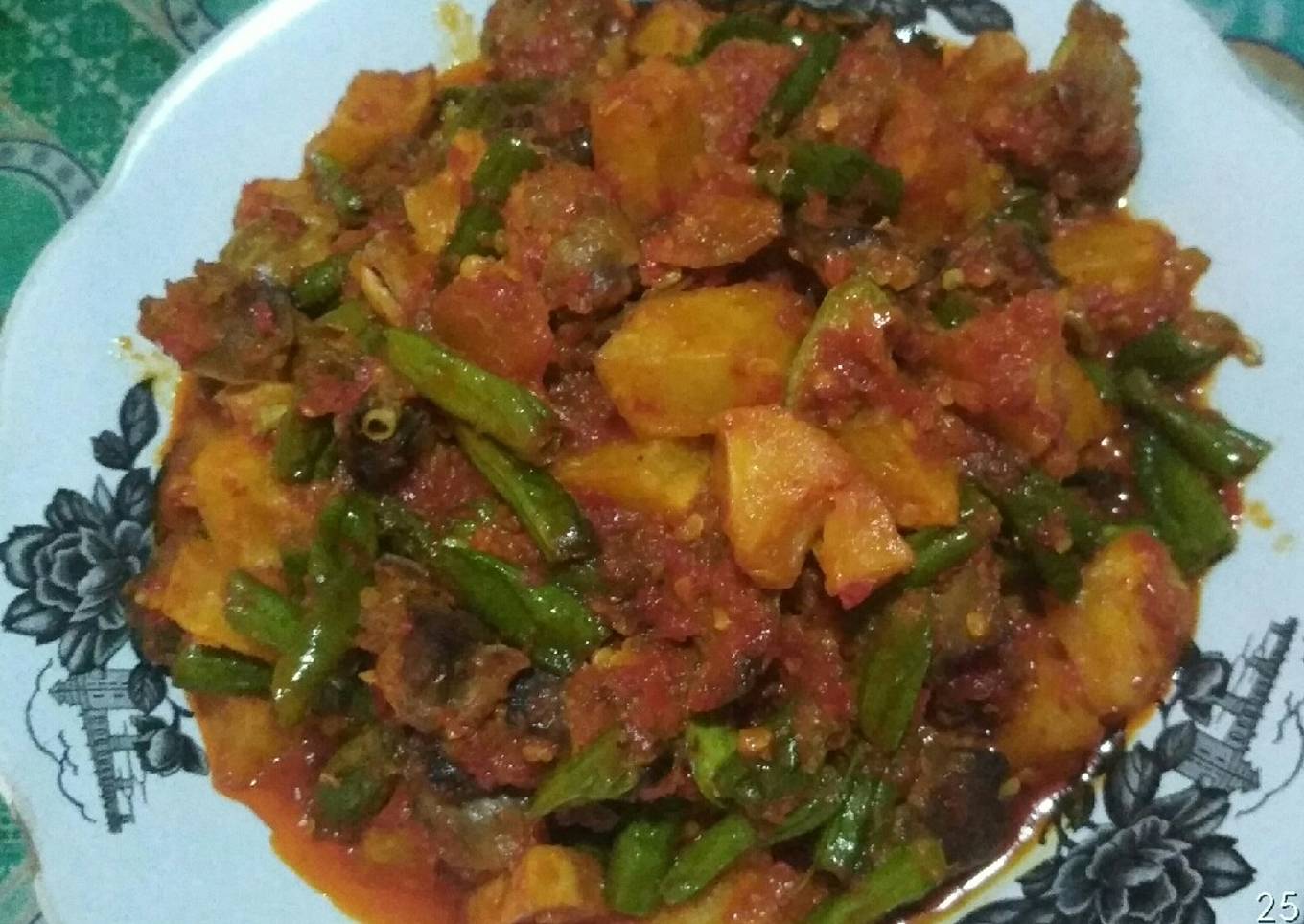Sambel goreng kentang ati ampela