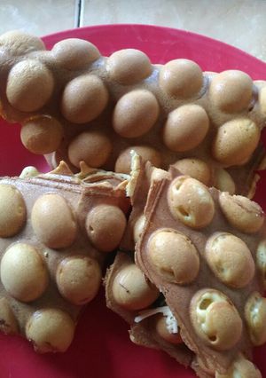 Foto resep Egg waffle hongkong