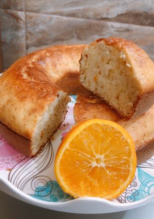 صورة لوصفة كيكة البرتقال 🧡🍊