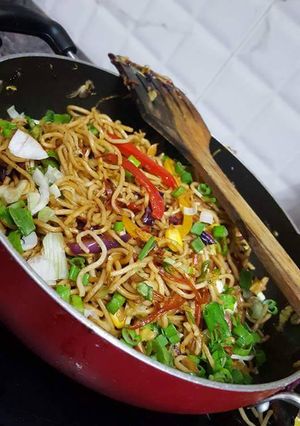 A picture of Veg Chowmein.