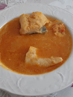 Una foto de Sopa de pescado ligera