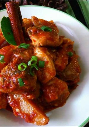 Foto resep Ayam Kentang Masak Cabe Kering