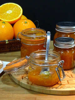 Una foto de Mermelada de naranja casera