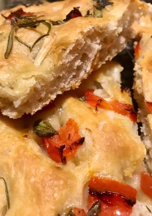 Una foto de Focaccia