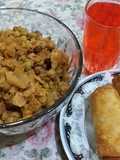 Spicy Channa chaat