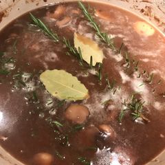 A picture of Irish beef stew.
