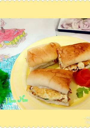 A picture of Anday Wala Burger..