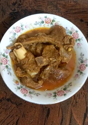 A picture of Mutton gravy.
