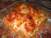 Una foto de ravioli cuatro queso