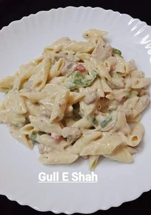A picture of Creamy Beef Pasta.