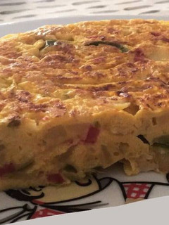 Una foto de Tortilla al microondas (con verduras)