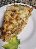 Pastel de verduras y carne
