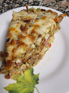 Una foto de Pastel de verduras y carne