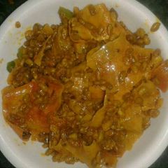 A picture of Methi papad ki sabji.