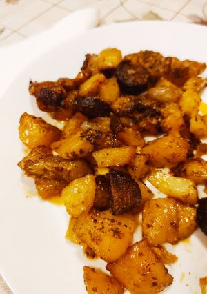 Magyaros csirkefalatok recept fotója