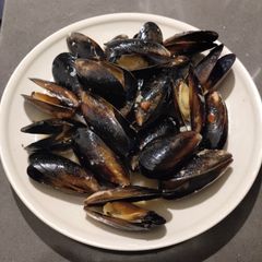 Steamed Mussels A picture of Steamed Mussels.