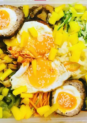 Hình của món Bimbap.