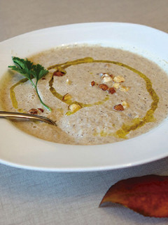 Foto principal de Crema de champiñones con pimienta