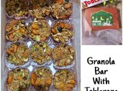 Gambar granola coklat