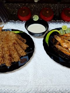 صورة لوصفة شوربه الجمبري ورز الصياديه