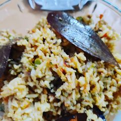 A picture of Vegetables Dum Biryani.