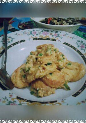 Foto resep Tahu Jepang Telur Asin ala d'cost