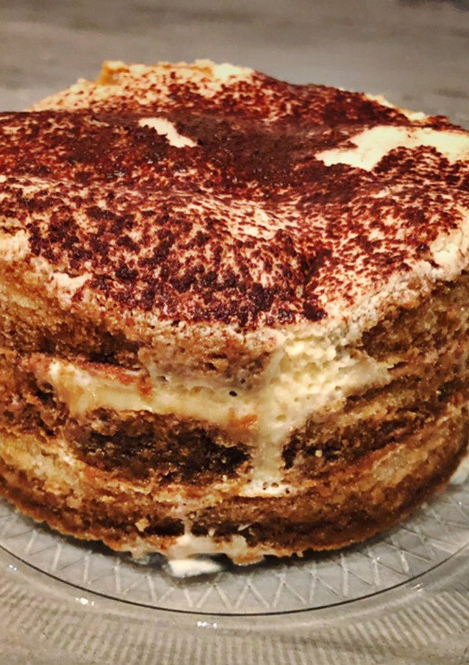 Una foto de Tiramisú de limón