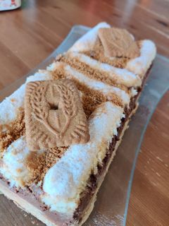 Une photo de Charlotte chocolat Spéculoos