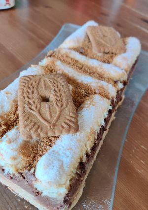 Une photo de Charlotte chocolat Spéculoos