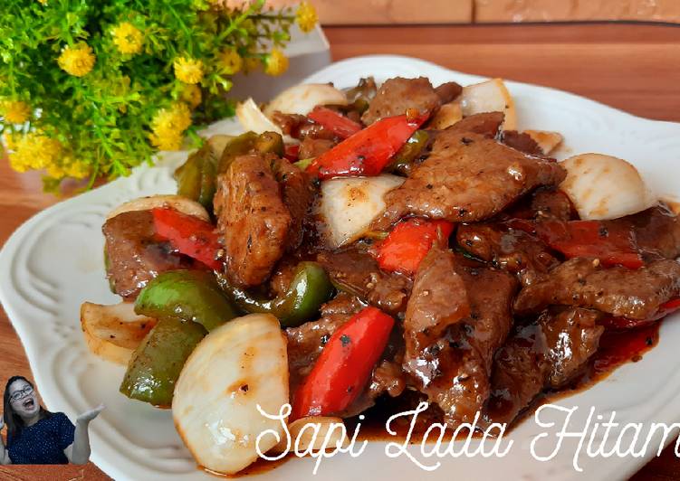 Cara Memasak Cepat Sapi Lada Hitam (Black pepper BEEF) Paling Enak