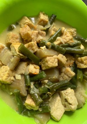Foto resep Sayur lodeh terong tempe sederhana