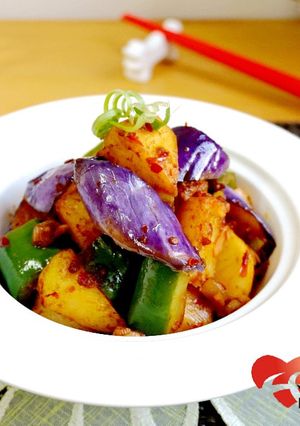 地三鮮 的食譜成品照片