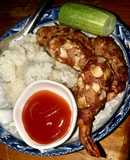 Tôm chiên hạnh nhân kavie kitchen