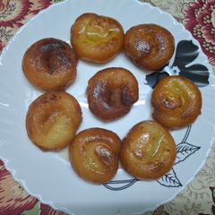 A picture of Aloo Jalebi Doba Pithe.