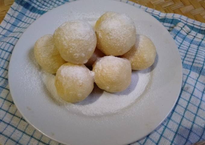 Resep gampang bikin Donat ketan  sesuai selera