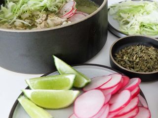 Pozole Verde con Pollo