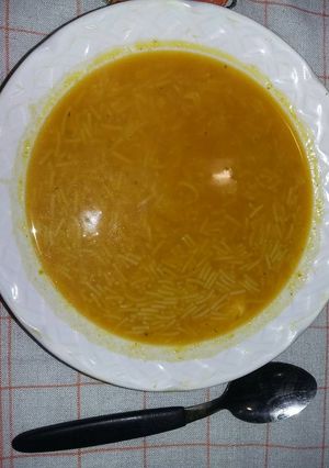 Una foto de Sopa de fideo