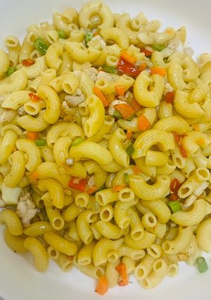 Gambar Simple Stir Fry Chicken 🐔 Macaroni