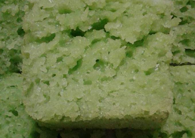 Apem Pandan Kukus