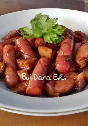 Foto resep Sosis dan Bakso panggang