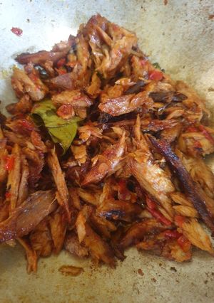 Foto resep Tongkol Suwir Pedas