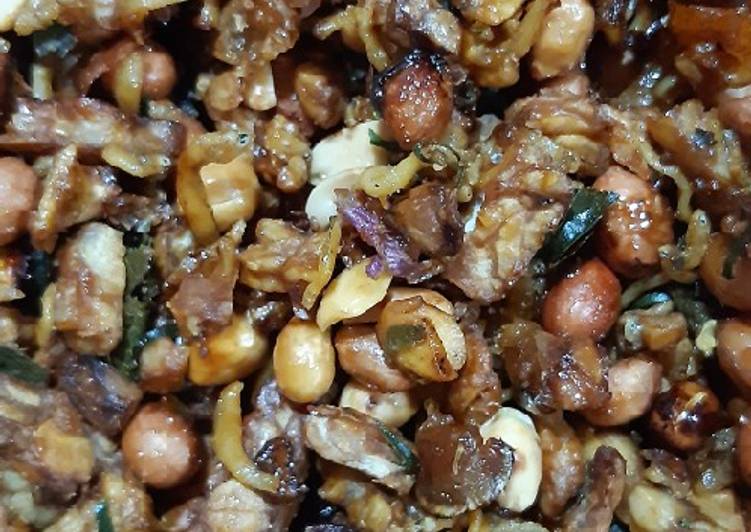 Resep Kering tempe kacang teri | Bahan Membuat Kering tempe kacang teri Yang Lezat Sekali